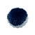 Pompom Pelúcia 80mm com Elástico | Azul Marinho - Imagem 1