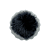 Pompom Pelúcia 80mm com Elástico | Preto - Imagem 1
