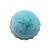 Pompom Pelúcia 80mm com Elástico | Verde Água - Imagem 1