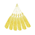 Pingente de Seda Tassel 7cm | Cor: Amarelo Bebê - Imagem 1