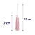 Pingente de Seda Tassel 7cm | Cor: Rosa - Imagem 2