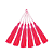 Pingente de Seda Tassel 7cm | Cor: Rosa Neon - Imagem 1