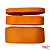Fita Gorgurão MILI | 10 Metros | Cor: 668 Tangerine - Imagem 1