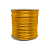 Fio de Seda | Rabo de Rato | Cordão de Cetim 1mm | 5 Metros | Cor: Amarelo Ouro - Imagem 1