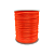 Fio de Seda | Rabo de Rato | Cordão de Cetim 1mm | 5 Metros | Cor: Laranja Neon - Imagem 1