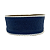 Fita Atoalhada Com Borda Trabalhada Babadinho 38mm | Metro | Cor: Azul Marinho - Imagem 1