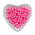 Miçanga Bola Lisa Leitosa Passante 8mm 25g | Cor: Rosa Boneca - Imagem 1