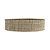 Fita Trabalhada Tweed 38mm | Metro | Cor: Marrom - Imagem 1