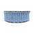 Fita Rendada Flor de Linha 38mm | Metro | Cor: Azul - Imagem 1