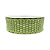 Fita Rendada Flor de Linha 38mm | Metro | Cor: Verde - Imagem 1