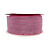 Fita Organza Voal Com Strass 38mm | Metro | Cor: Rosa - Imagem 1