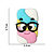 Aplique Emborrachado Marshmallow Fini - Imagem 2
