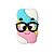 Aplique Emborrachado Marshmallow Fini - Imagem 1