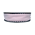 Fita Cotele Com Borda Trabalhada 38mm | Metro | Cor: Rosa - Imagem 1