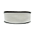 Fita de Linho Com Borda Trabalhada 38mm | Metro | Cor: Branco - Imagem 1