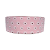 Fita Estampada Com Mini Margarida Pequena 38mm | Metro | Cor: Rosa Bebê - Imagem 1