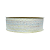 Fita Decorativa De Juta 38mm | Metro | Cor: Branco Multicolorido - Imagem 1