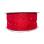 Fita Organza Voal Com Strass 38mm | Metro | Cor: Vermelho - Imagem 1