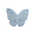 Aplique Borboleta Organza Dupla - Imagem 5