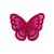 Aplique Borboleta Organza Dupla - Imagem 6