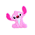 Aplique Emborrachado Personagem Stitch e Angel 10 - Imagem 4