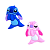 Aplique Emborrachado Personagem Stitch e Angel 7 - Imagem 1