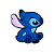 Aplique Emborrachado Personagem Stitch e Angel 1 - Imagem 3
