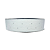 Fita Cotelê Com Strass 38mm | Metro Cor: Branco - Imagem 1