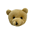 Aplique Cabeça de Urso de Pelúcia - Imagem 3