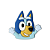 Aplique Emborrachado Personagem Bluey e Bingo - Imagem 3