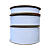 Fita Jeans Lisa Sem Pesponto Sinimbu Nº2 | Nº5 | Nº9 | Rolo com 10 metros | Cor: Branco - Imagem 1