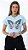 T-SHIRT BORBOLETA-AZUL BEBÊ - Imagem 3