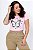 T-SHIRT BORBOLETA TODA MUDANÇA COMEÇA POR DENTRO - ROSA BEBE - Imagem 2