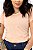 T-SHIRT LISA - SALMÃO PASTEL - Imagem 1