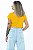 T- SHIRT LISA - MOSTARDA - Imagem 2