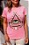 T-SHIRT  OLHO GREGO- ROSA NEON - Imagem 2