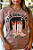 T-SHIRT  THIS COWGIRL -  COR CHOCOLATE - Imagem 3