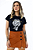 T-SHIRT SALVATION- PRETA - Imagem 1