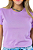 T-SHIRT  LISA- LILÁS - Imagem 1