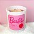 Vela Aromática Vanilla - Barbie - Cera vegetal - 150g - Imagem 1