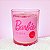 Vela Aromática Caramelo - Barbie - Cera vegetal - 150g - Imagem 1