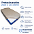 Capa de Colchão Caixa de Ovo Vapt Vupt Siliconado 1.880mmx 880mm Marrom - Imagem 2