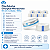 Fita Adesiva Micropore Branca 12,5mm x 10m Wiltex 6 unidades - Imagem 2
