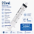 Seringa Descartável Luer Lock 20ml Descarpack 5 unidades - Imagem 2