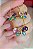 CONJUNTO COLAR E BRINCOS BUTTERFLY COLOR - Imagem 1