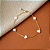 PULSEIRA FEMININA COM MADREPÉROLAS "LUMINÉE" - Imagem 2