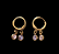 ARGOLA TRANQUETA 2 ZIRCONIA - Imagem 1