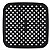 Tapete Protetor de Silicone Quadrado para Fritadeira AirFryer - Imagem 3