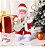 Papai Noel Musical Guitarrista com Movimento Luz e Som - Imagem 2