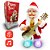 Papai Noel Musical Guitarrista com Movimento Luz e Som - Imagem 4